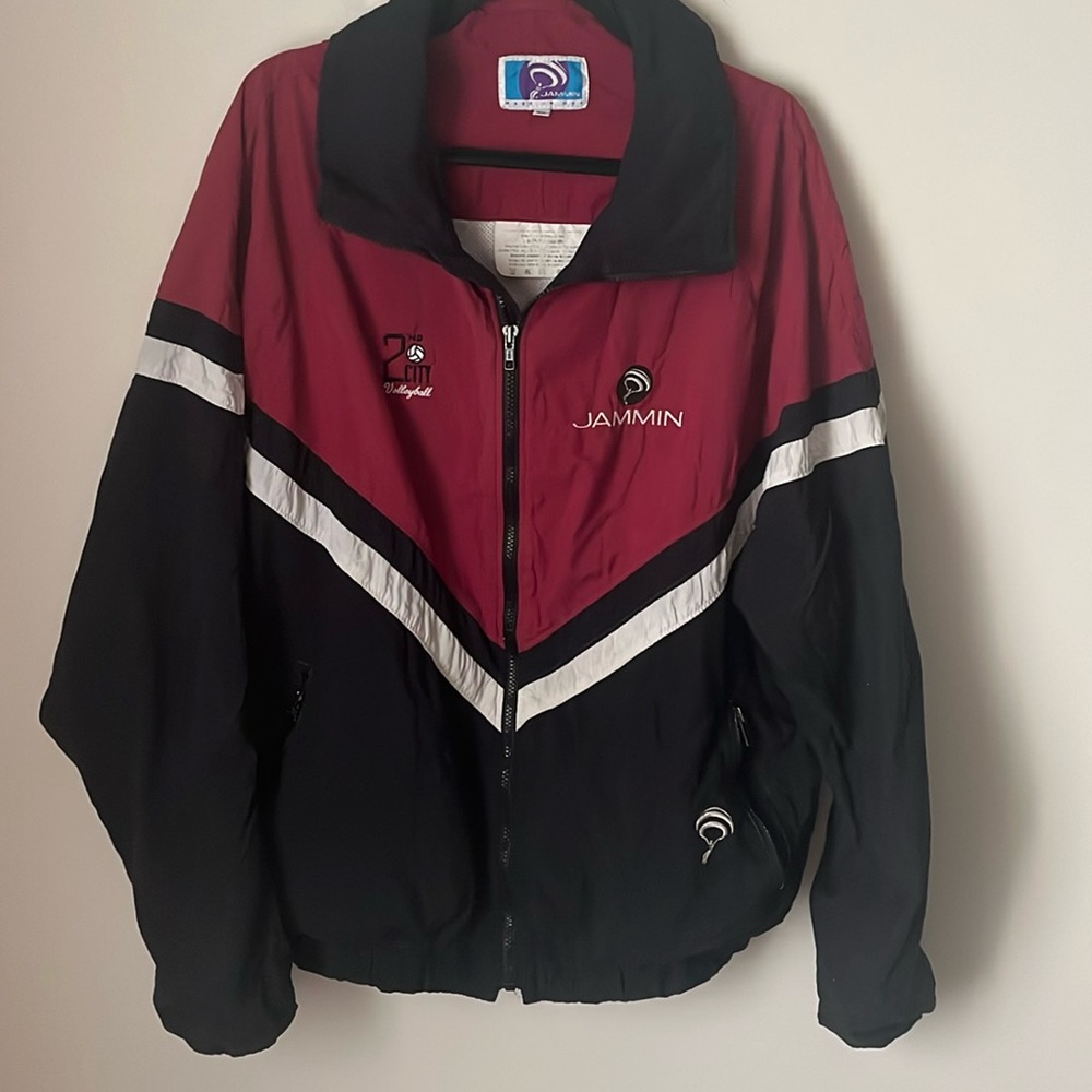 Vintage Jammin Vollyball XL Jersey Jacket